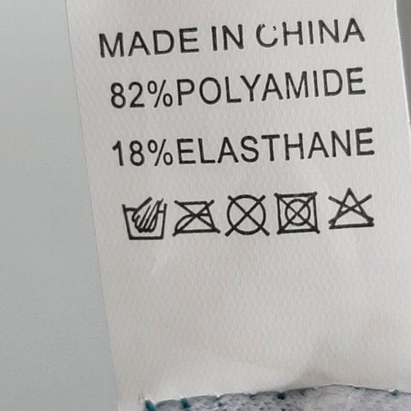 Mermaid Themed Tankini Swim Top Sz 2XL - Picture 10 of 12